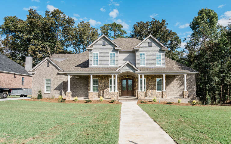 House Plan House Plan #31724 Front Elevation 