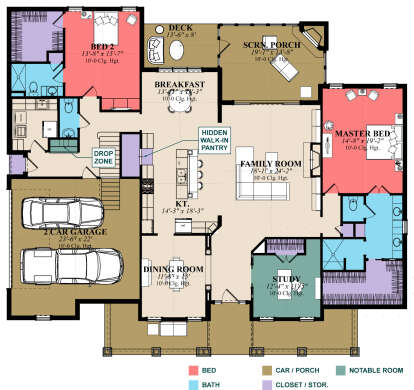 Main Floor  for House Plan #1070-00351