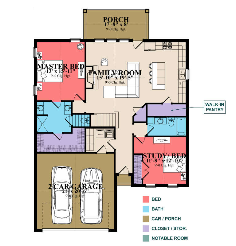 House Plan House Plan #31725 Drawing 1