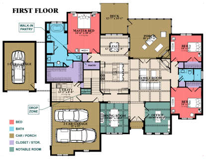 Main Floor  for House Plan #1070-00355