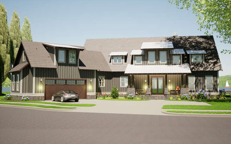 House Plan House Plan #31729 Front Elevation 