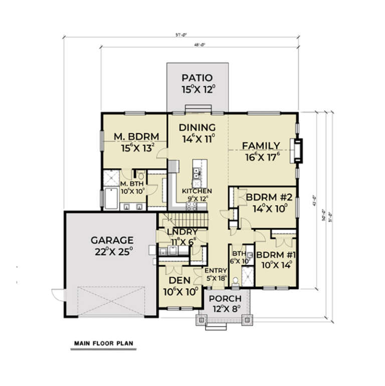 House Plan House Plan #31730 Drawing 1