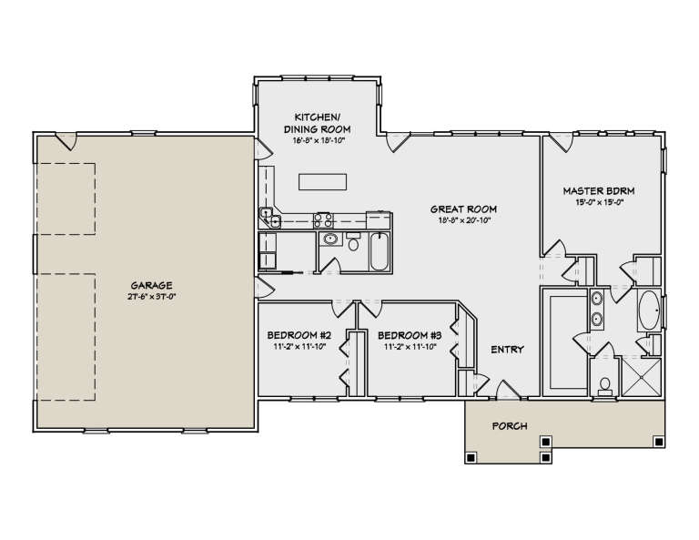 House Plan House Plan #31735 Drawing 1
