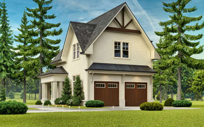 Craftsman House Plan #699-00393 Elevation Photo