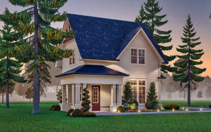 Craftsman House Plan #699-00393 Elevation Photo