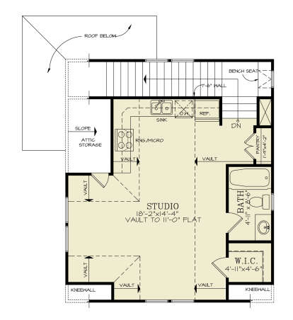 Second Floor for House Plan #699-00393