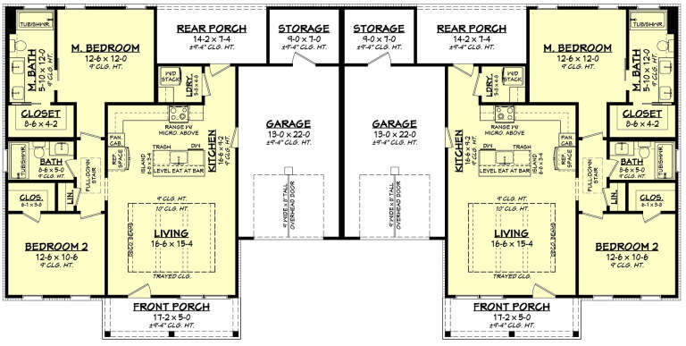 House Plan House Plan #31737 Drawing 1