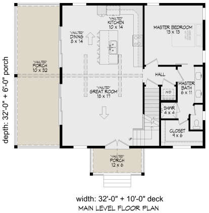 Main Floor  for House Plan #940-01167