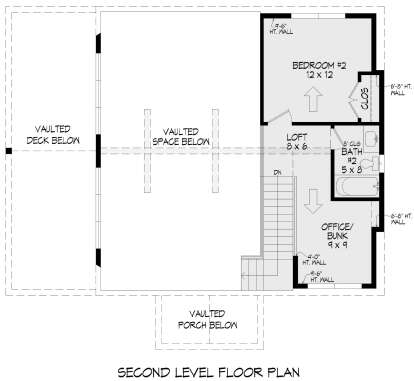 Second Floor for House Plan #940-01167