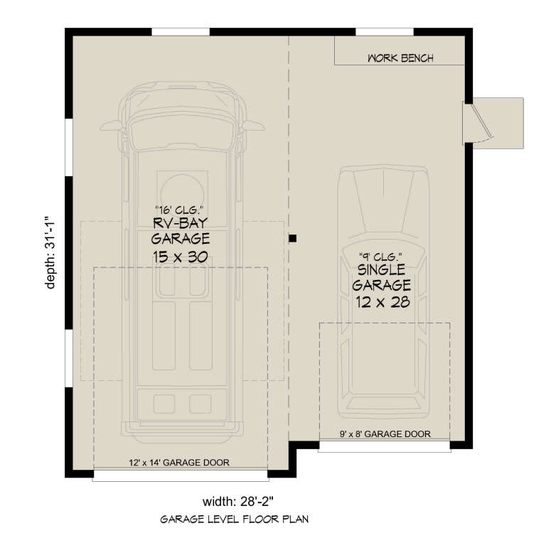 House Plan House Plan #31741 Drawing 1