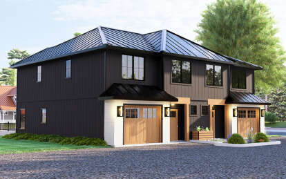 Modern House Plan #5032-00307 Elevation Photo