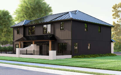Modern House Plan #5032-00307 Elevation Photo