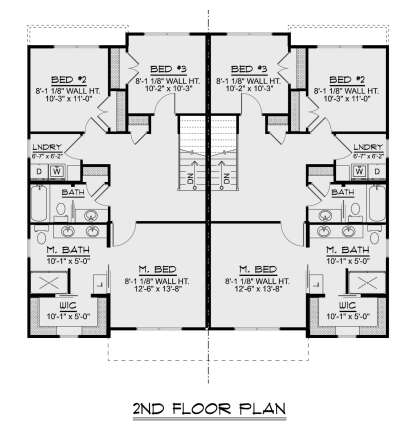 Second Floor for House Plan #5032-00307