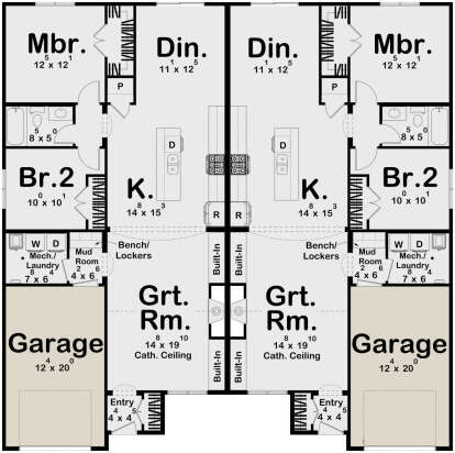 Main Floor  for House Plan #963-01041