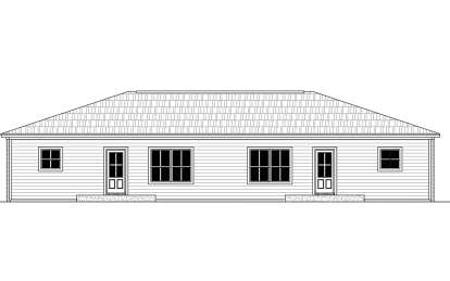 Country House Plan #348-00321 Elevation Photo