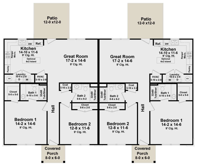 House Plan House Plan #31746 Drawing 1