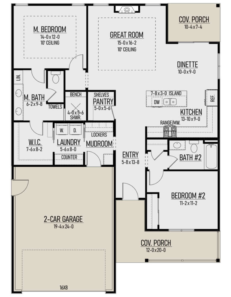 House Plan House Plan #31747 Drawing 1