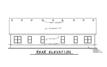 Craftsman House Plan #402-01815 Elevation Photo