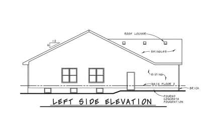 Craftsman House Plan #402-01815 Elevation Photo
