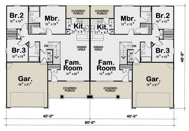 House Plan House Plan #31749 Drawing 1