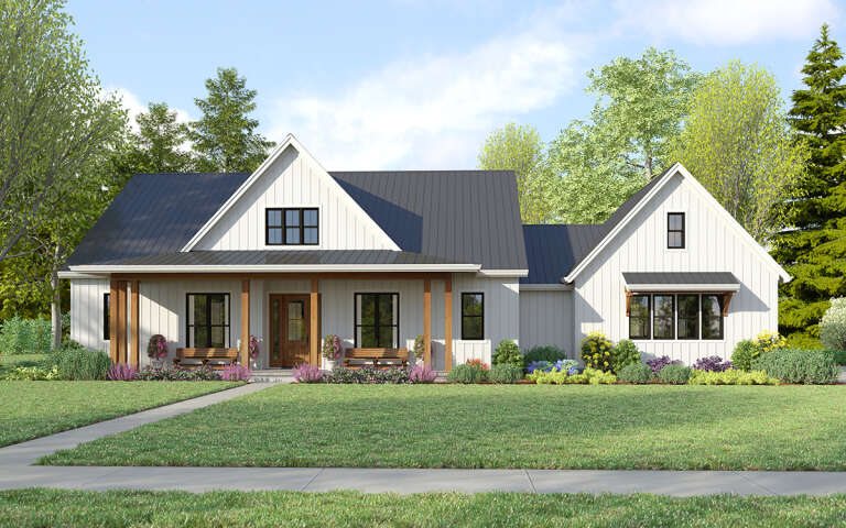 House Plan House Plan #31752 Front Elevation 