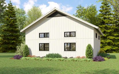 Modern Farmhouse House Plan #2559-01057 Elevation Photo