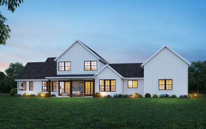 Modern Farmhouse House Plan #2559-01058 Elevation Photo