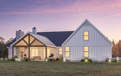 Modern Farmhouse House Plan #940-01172 Elevation Photo