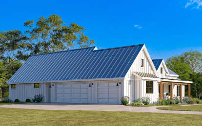 Modern Farmhouse House Plan #940-01172 Elevation Photo