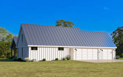 Modern Farmhouse House Plan #940-01172 Elevation Photo