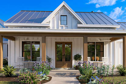 Modern Farmhouse House Plan #940-01172 Elevation Photo