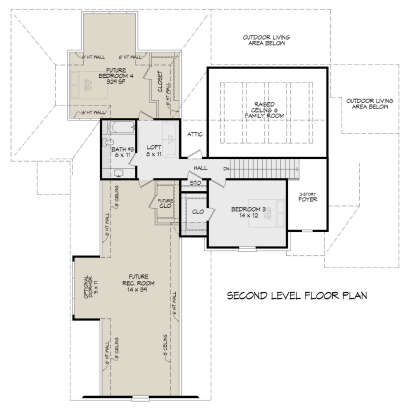 Second Floor for House Plan #940-01173