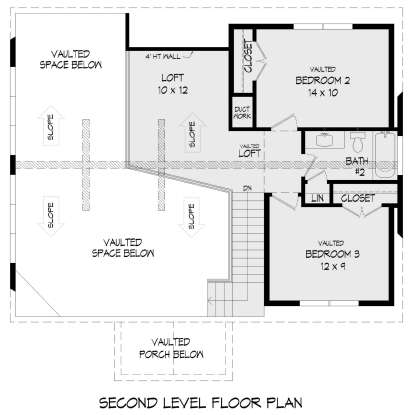 Second Floor for House Plan #940-01175