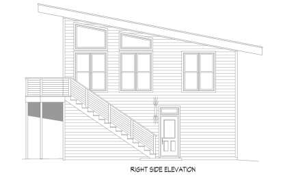Modern House Plan #940-01178 Elevation Photo