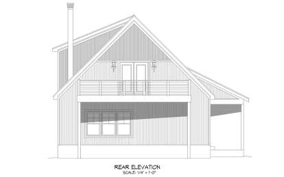 Barn House Plan #940-01180 Elevation Photo