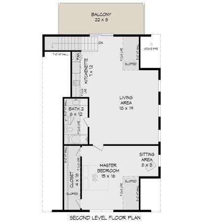 Second Floor for House Plan #940-01180