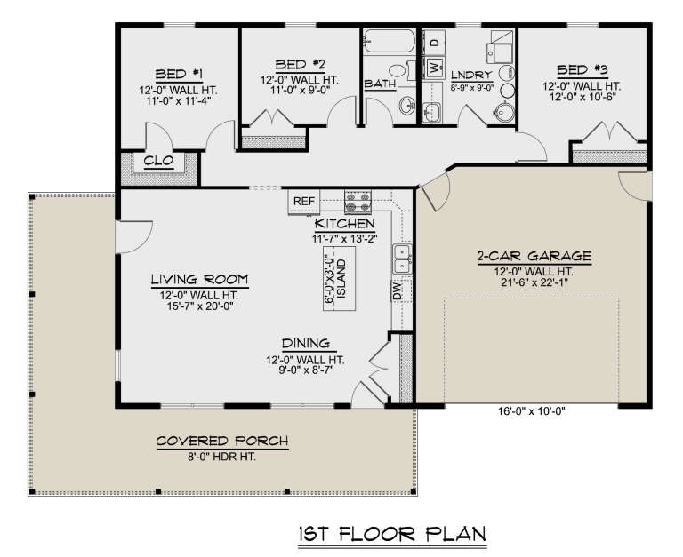 House Plan House Plan #31770 Drawing 1