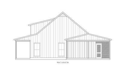 Modern Farmhouse House Plan #2473-00005 Elevation Photo