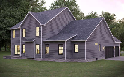 Traditional House Plan #1958-00043 Elevation Photo