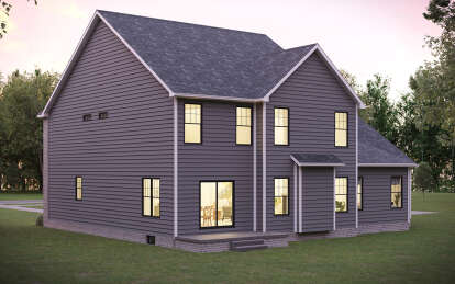 Traditional House Plan #1958-00043 Elevation Photo