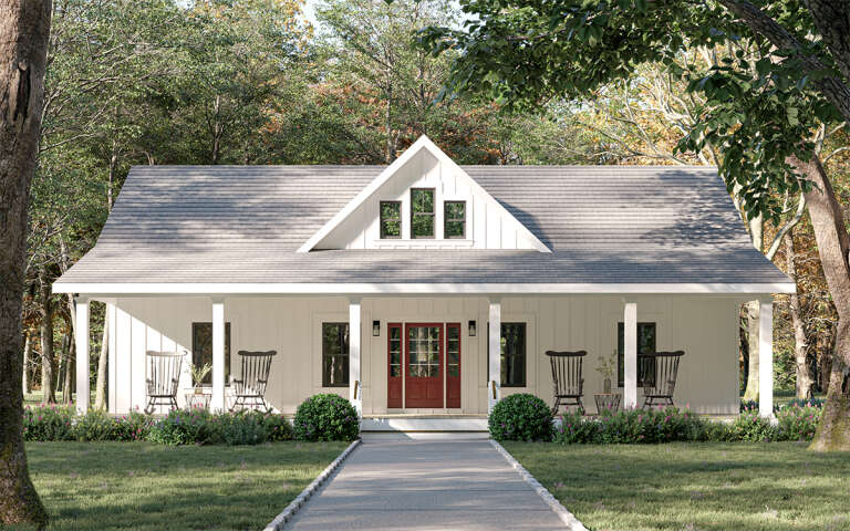 House Plan House Plan #31774 Front Elevation 