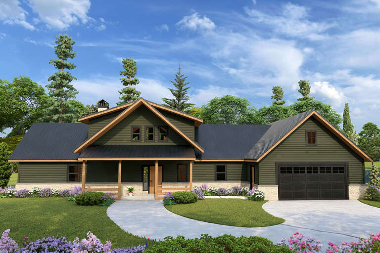 House Plan House Plan #31775 Front Elevation 