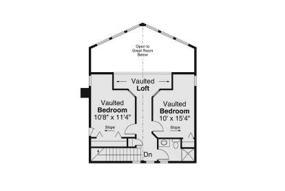 Second Floor for House Plan #035-01101