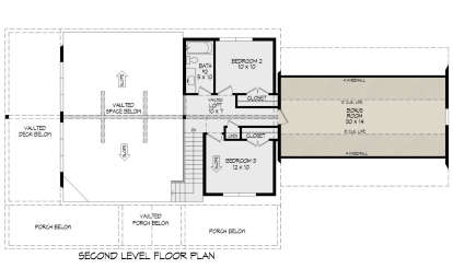 Second Floor for House Plan #940-01182