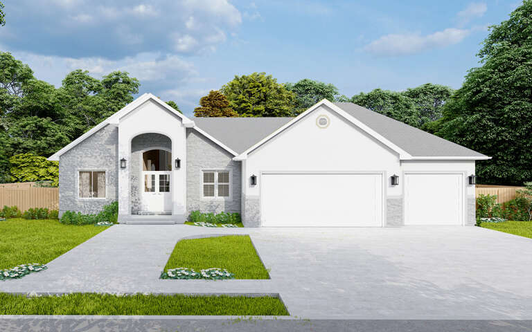 House Plan House Plan #31779 Front Elevation 