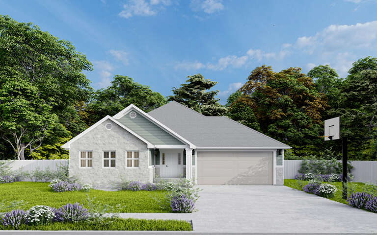 House Plan House Plan #31780 Front Elevation 