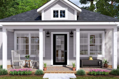 Cottage House Plan #4848-00424 Elevation Photo