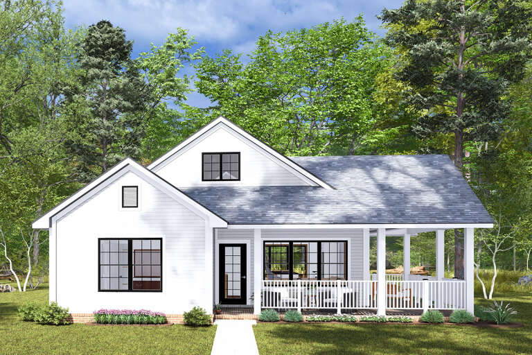 House Plan House Plan #31784 Front Elevation 