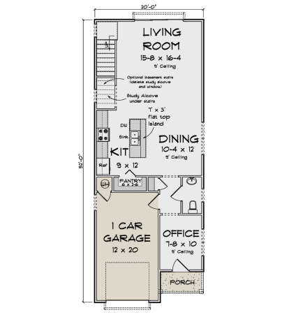 Main Floor  for House Plan #4848-00428