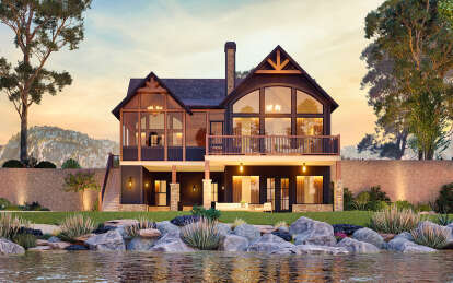 Craftsman House Plan #699-00394 Elevation Photo